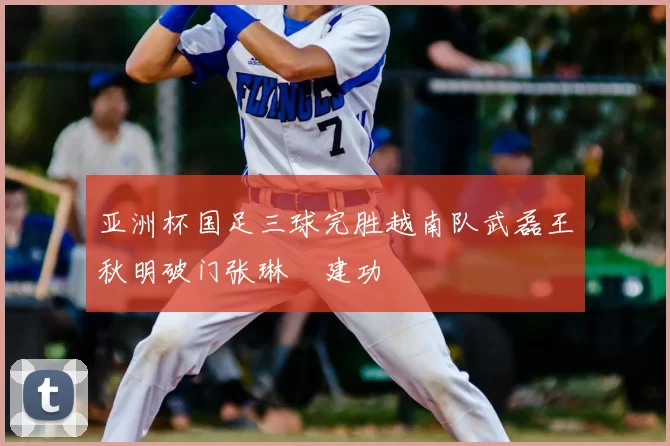 亚洲杯国足三球完胜越南队武磊王秋明破门张琳芃建功